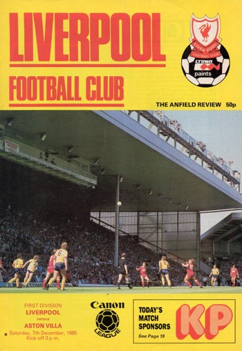 Match programme